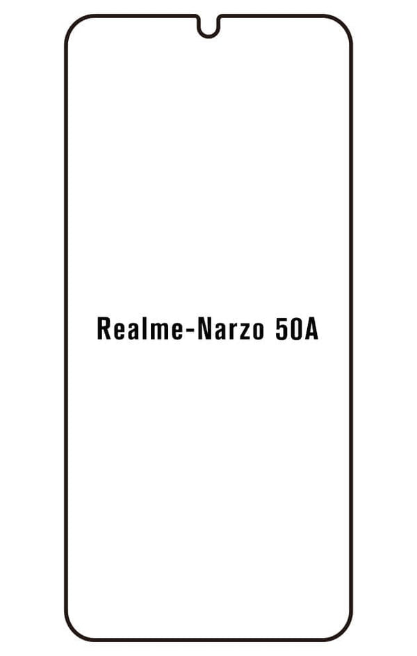 Film hydrogel Realme Narzo 50A - Film écran anti-casse Hydrogel