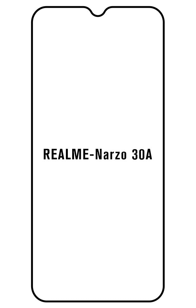 Film hydrogel Realme Narzo 30A - Film écran anti-casse Hydrogel