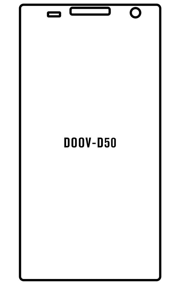 Film hydrogel Doov D50 - Film écran anti-casse Hydrogel
