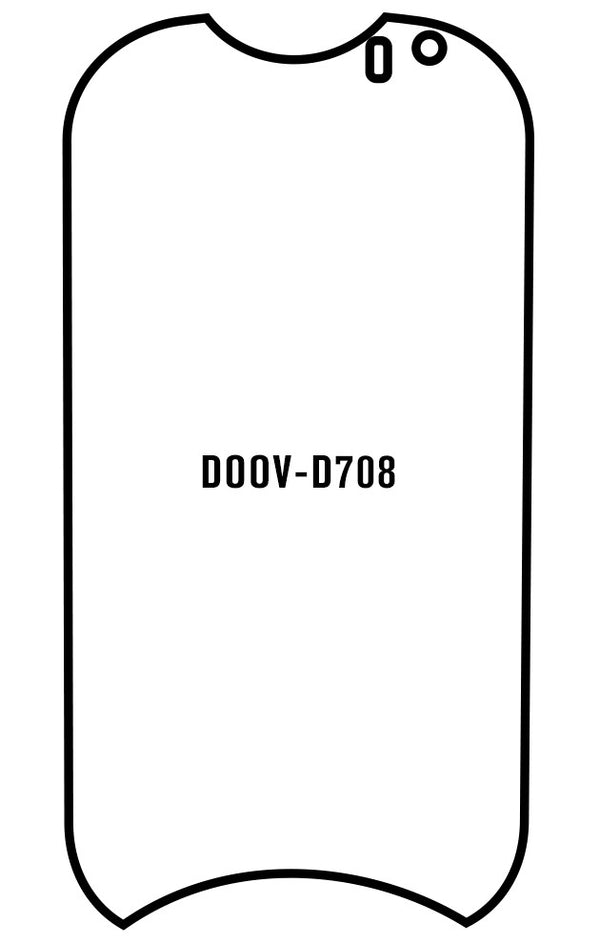 Film hydrogel Doov D708 - Film écran anti-casse Hydrogel