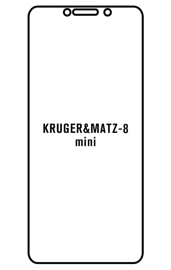 Film hydrogel Kruger&Matz 8 mini - Film écran anti-casse Hydrogel