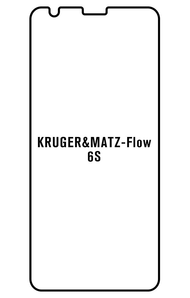 Film hydrogel Kruger&Matz Flow 6S - Film écran anti-casse Hydrogel