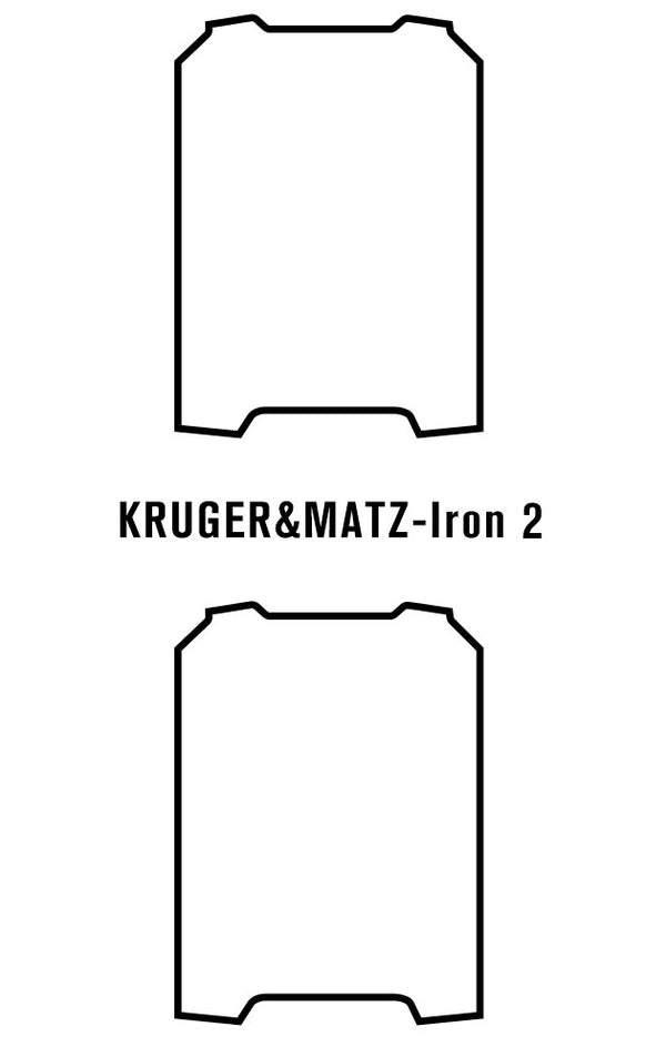 Film hydrogel Kruger&Matz Iron 2 - Film écran anti-casse Hydrogel