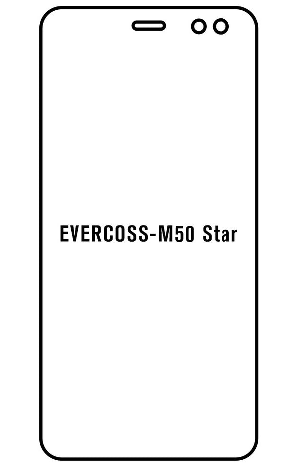 Film hydrogel Evercoss M50 STAR - Film écran anti-casse Hydrogel
