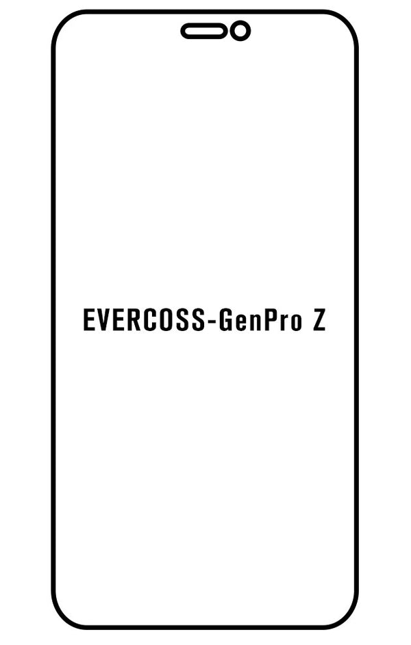 Film hydrogel Evercoss GenPro Z - Film écran anti-casse Hydrogel