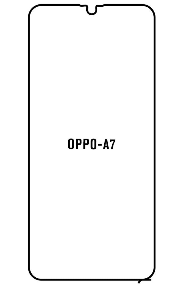 Film hydrogel Oppo A7 - Film écran anti-casse Hydrogel