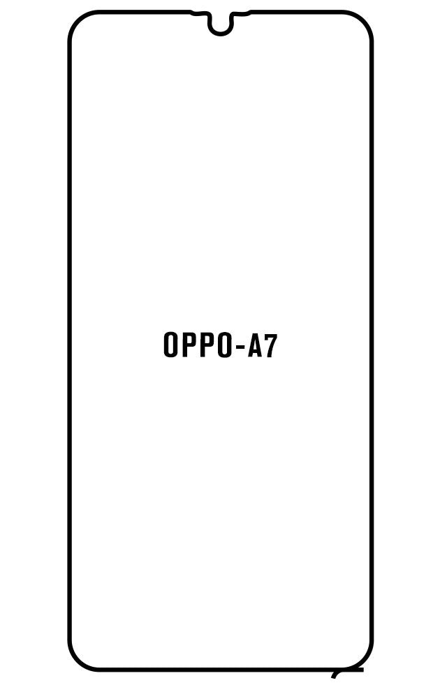 Film hydrogel Oppo A7 - Film écran anti-casse Hydrogel