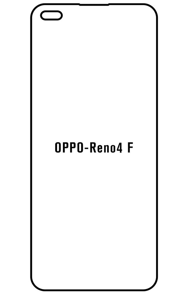 Film hydrogel Oppo Reno4 F - Film écran anti-casse Hydrogel