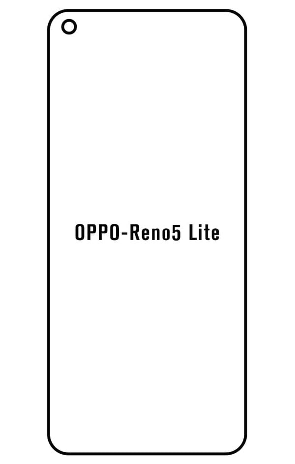 Film hydrogel Oppo Reno5 Lite - Film écran anti-casse Hydrogel