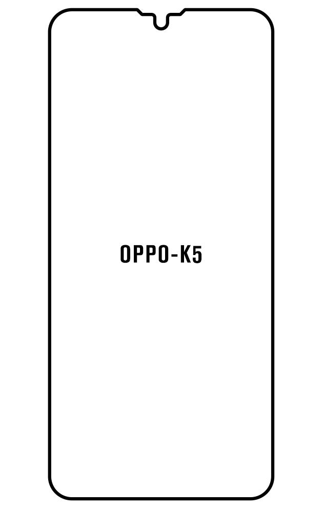 Film hydrogel Oppo K5 - Film écran anti-casse Hydrogel