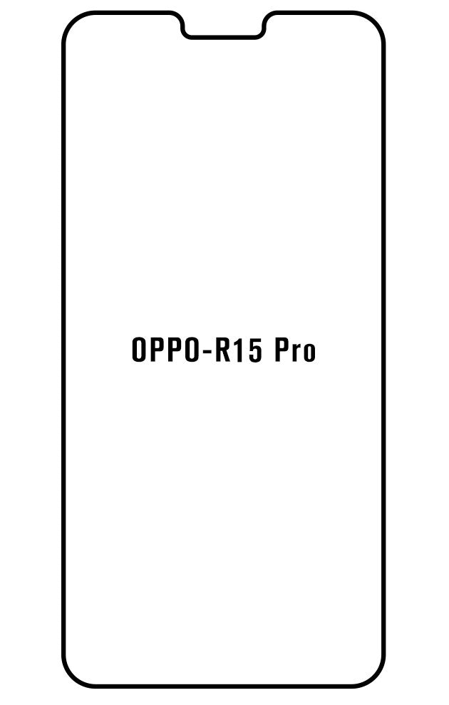 Film hydrogel Oppo R15 Pro - Film écran anti-casse Hydrogel