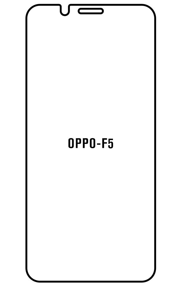 Film hydrogel Oppo F5 - Film écran anti-casse Hydrogel