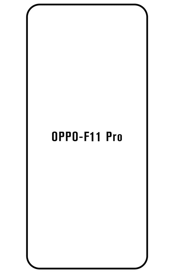 Film hydrogel Oppo F11 Pro - Film écran anti-casse Hydrogel