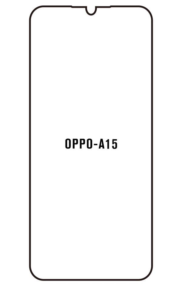 Film hydrogel Oppo A15 - Film écran anti-casse Hydrogel