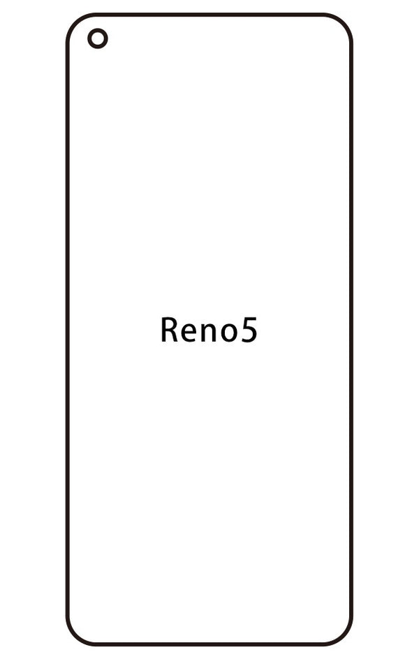 Film hydrogel Oppo Reno5 4G - Film écran anti-casse Hydrogel