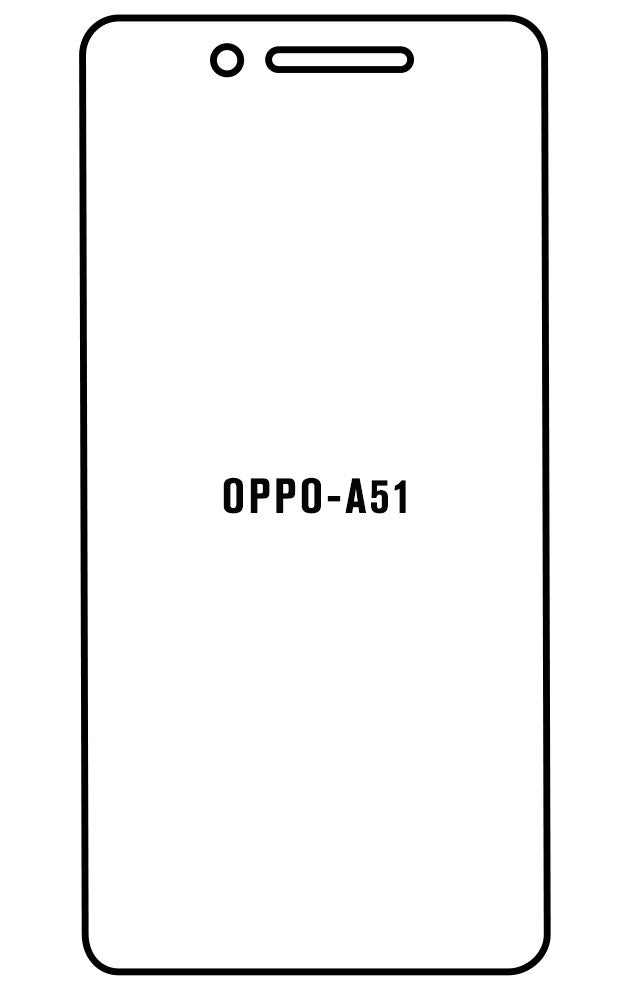 Film hydrogel Oppo A51 - Film écran anti-casse Hydrogel