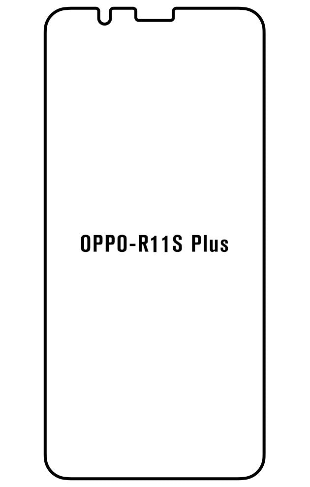Film hydrogel Oppo R11S Plus - Film écran anti-casse Hydrogel