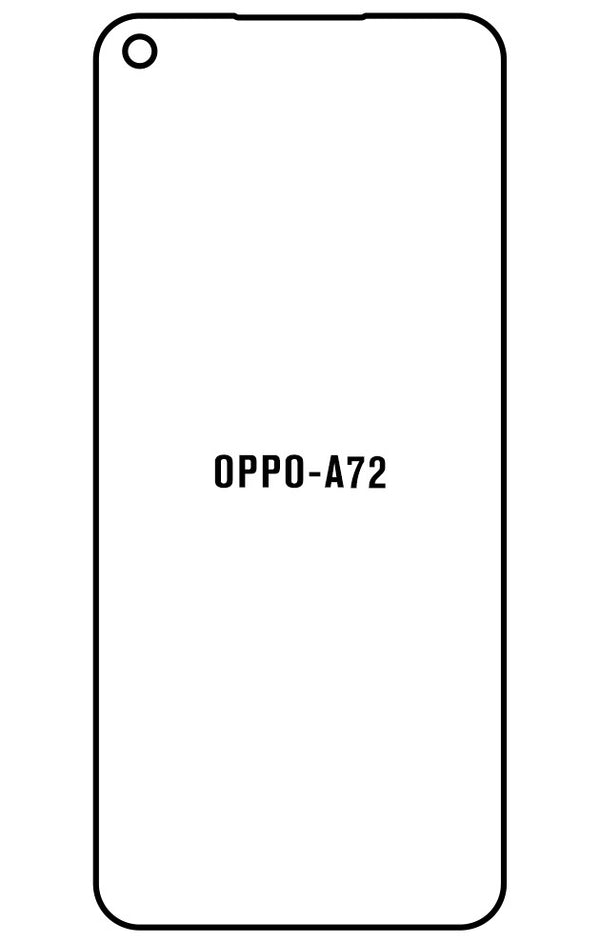 Film hydrogel Oppo A72 - Film écran anti-casse Hydrogel