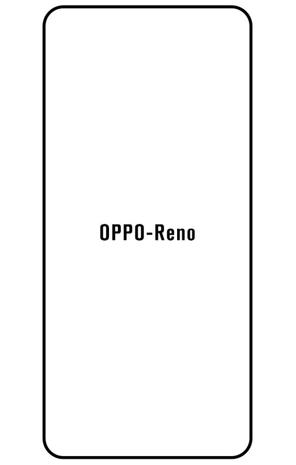 Film hydrogel Oppo Reno - Film écran anti-casse Hydrogel