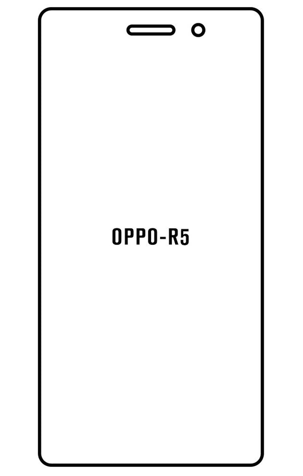 Film hydrogel Oppo R5 - Film écran anti-casse Hydrogel