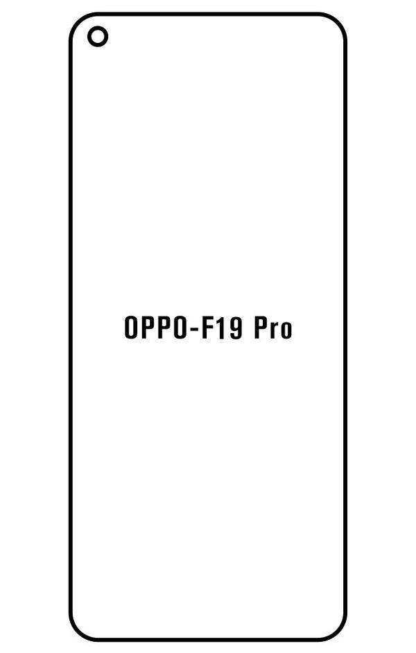 Film hydrogel Oppo F19 Pro - Film écran anti-casse Hydrogel