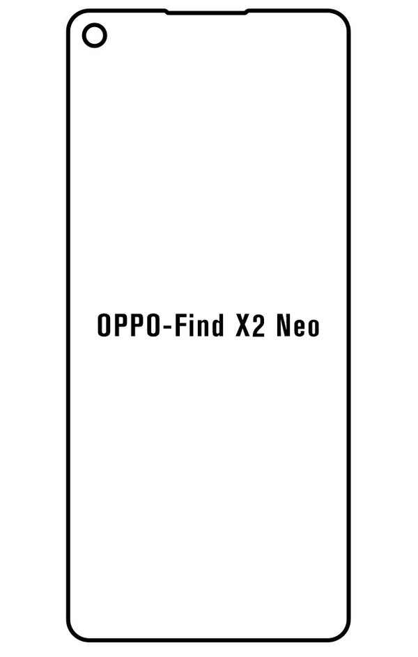 Film hydrogel Oppo Find X2 Neo - Film écran anti-casse Hydrogel