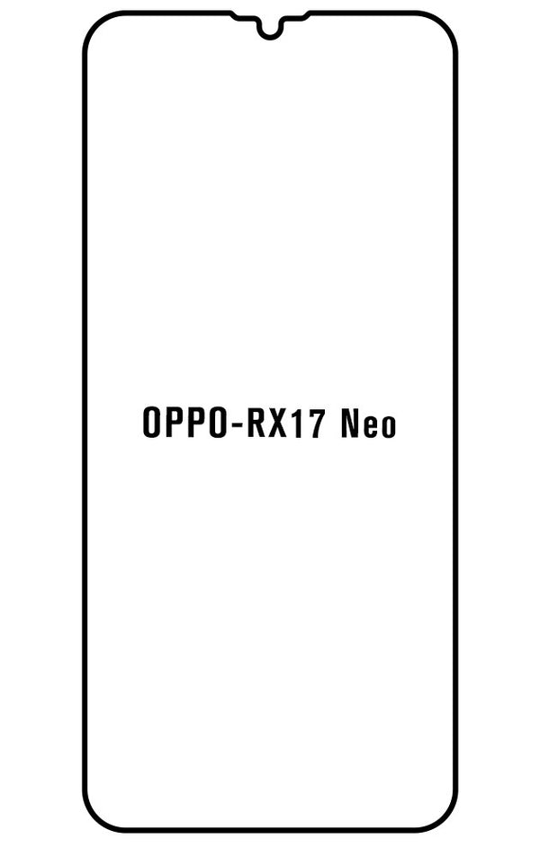 Film hydrogel Oppo RX17 Neo - Film écran anti-casse Hydrogel