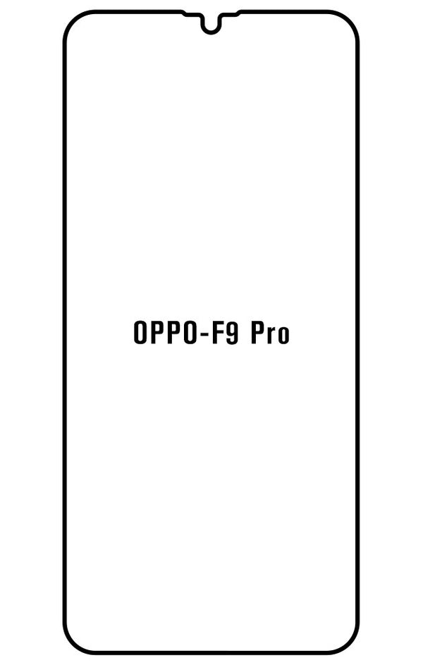 Film hydrogel Oppo F9 Pro - Film écran anti-casse Hydrogel
