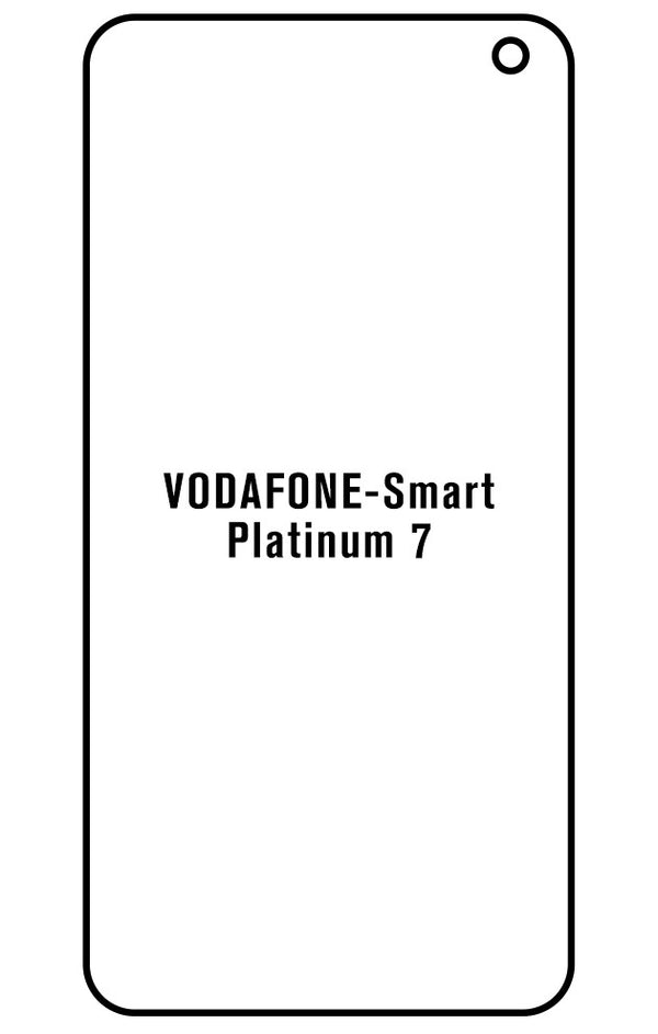 Film hydrogel Vodafone Smart Platinum 7 - Film écran anti-casse Hydrogel
