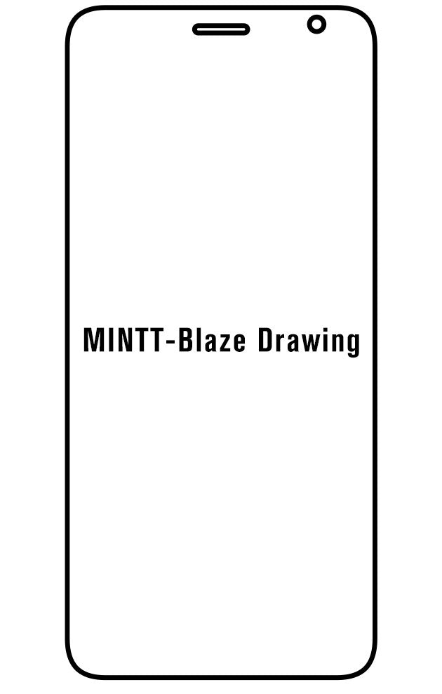 Film hydrogel Mintt Blaze Drawing - Film écran anti-casse Hydrogel
