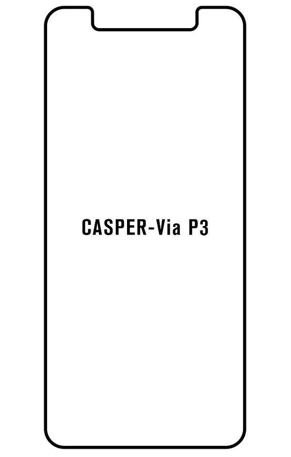 Film hydrogel Casper VIA P3 - Film écran anti-casse Hydrogel