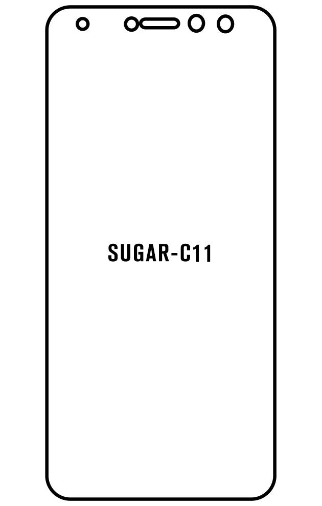 Film hydrogel Sugar C11 - Film écran anti-casse Hydrogel
