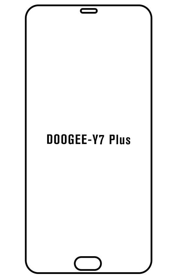 Film hydrogel Doogee Y7 Plus - Film écran anti-casse Hydrogel