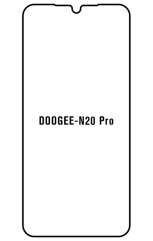 Film hydrogel Doogee N20 Pro - Film écran anti-casse Hydrogel