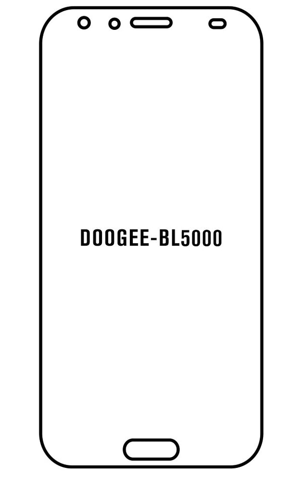 Film hydrogel Doogee BL5000 - Film écran anti-casse Hydrogel