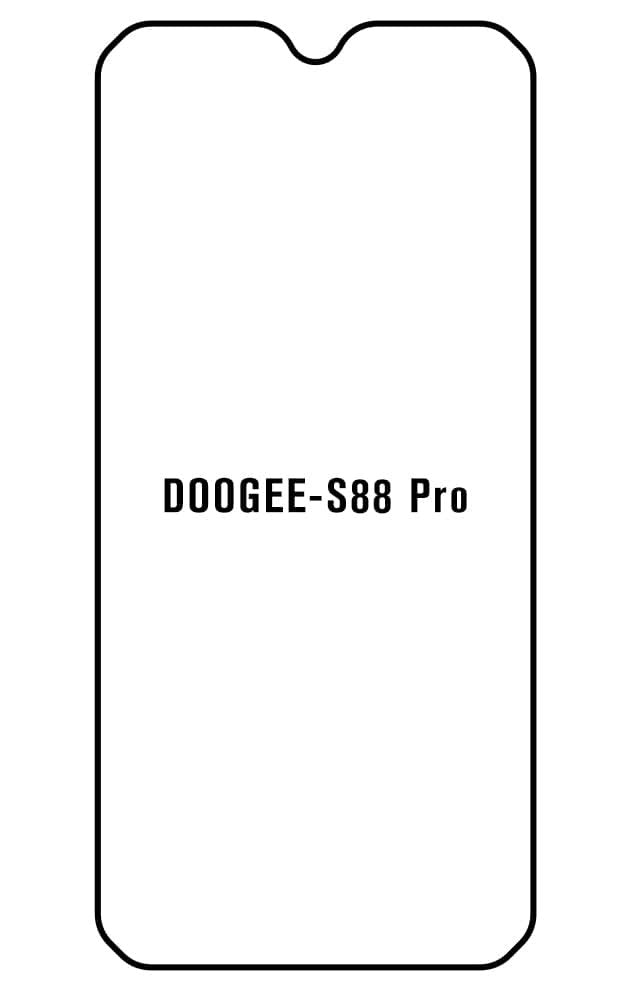 Film hydrogel Doogee S88 Pro - Film écran anti-casse Hydrogel
