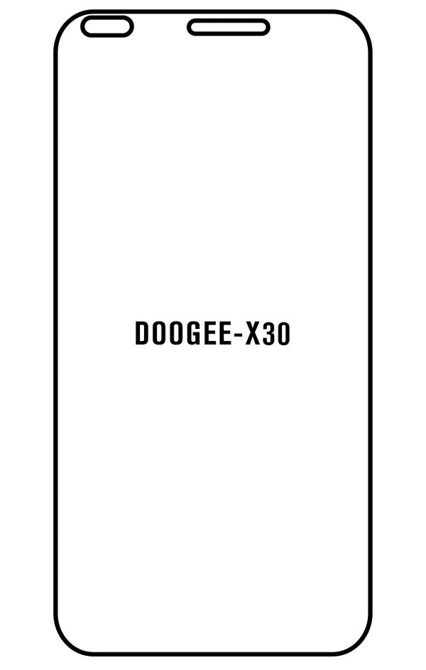 Film hydrogel Doogee X30 - Film écran anti-casse Hydrogel