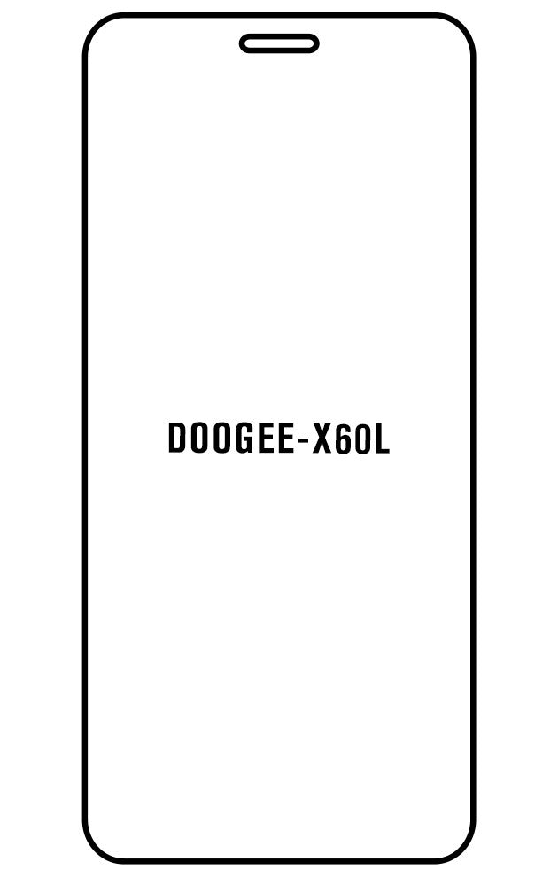 Film hydrogel Doogee X60L - Film écran anti-casse Hydrogel
