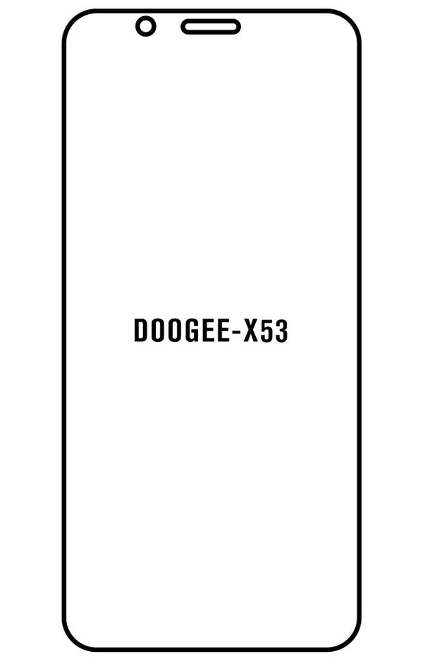 Film hydrogel Doogee X53 - Film écran anti-casse Hydrogel