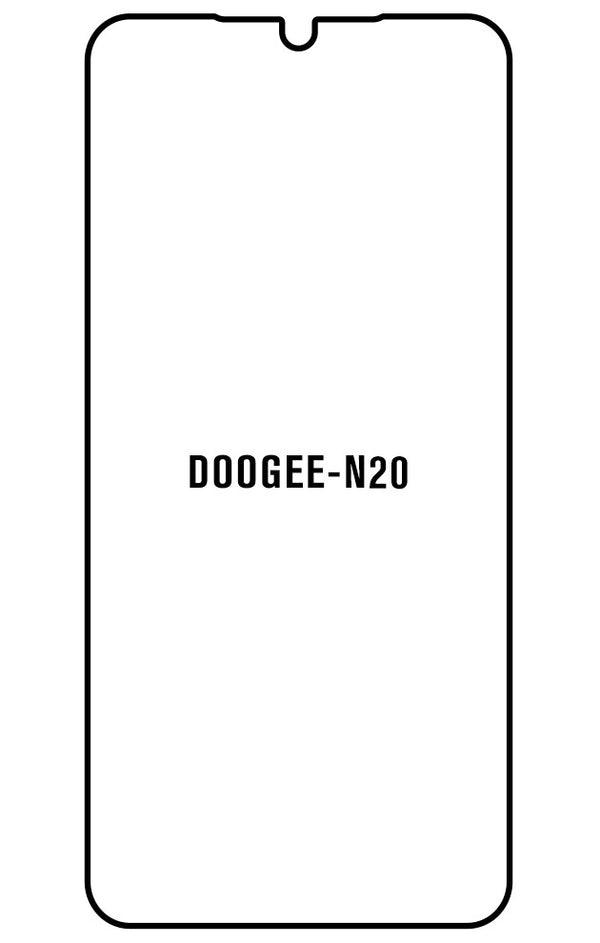 Film hydrogel Doogee N20 - Film écran anti-casse Hydrogel