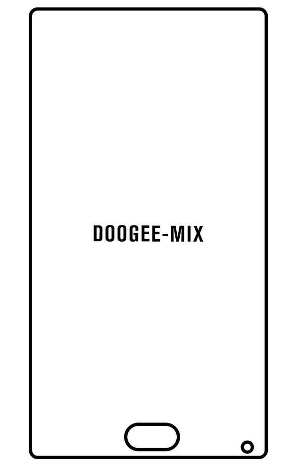 Film hydrogel Doogee MIX - Film écran anti-casse Hydrogel
