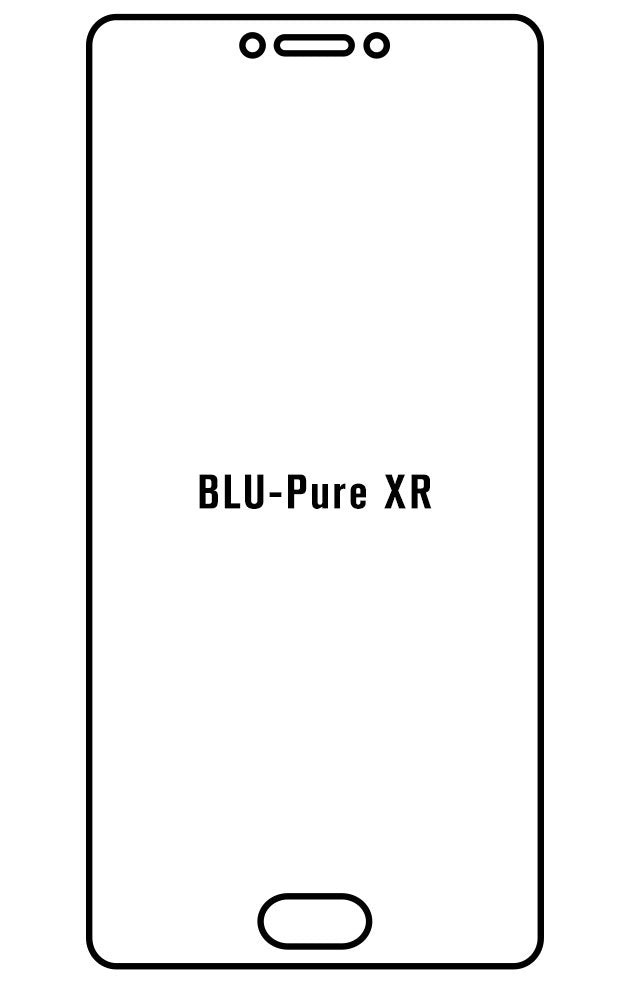 Film hydrogel BLU Pure XR - Film écran anti-casse Hydrogel