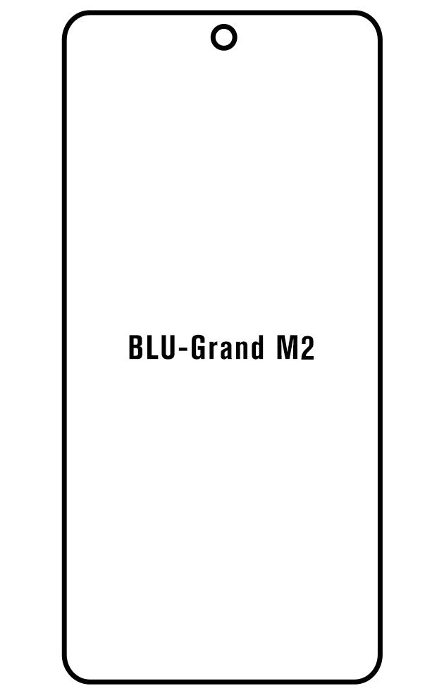 Film hydrogel BLU Grand M2 2018 - Film écran anti-casse Hydrogel
