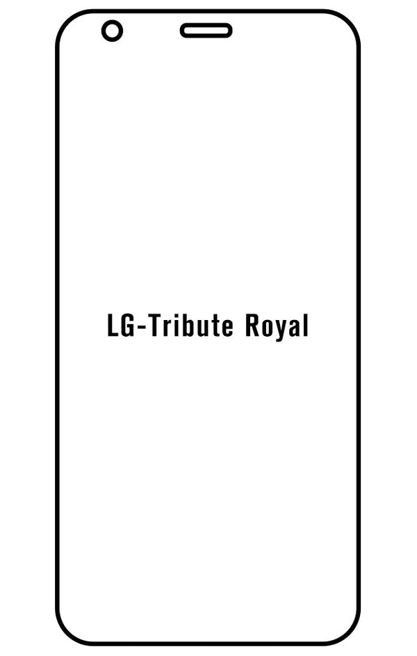 Film hydrogel LG Tribute Royal - Film écran anti-casse Hydrogel