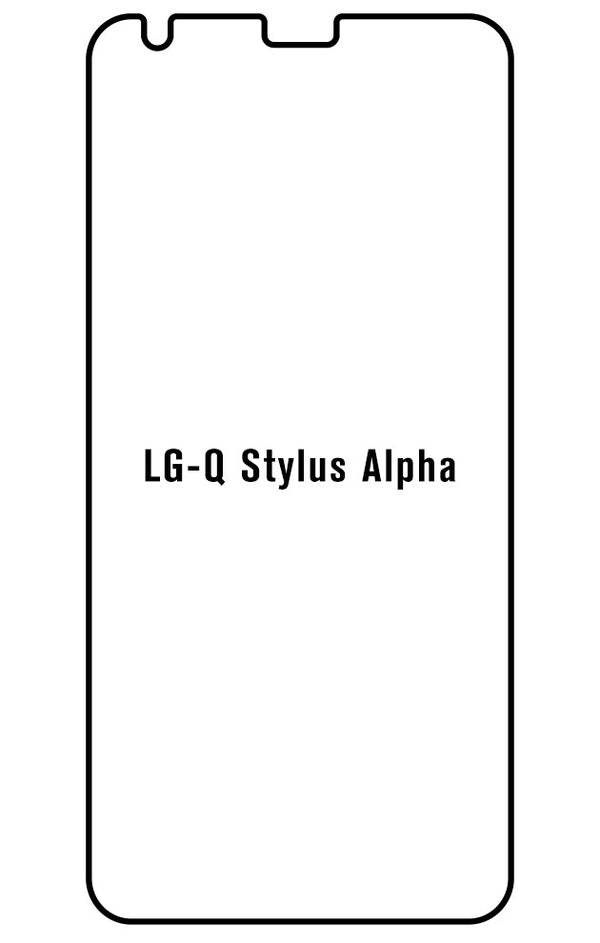 Film hydrogel LG Q Stylus Alpha - Film écran anti-casse Hydrogel