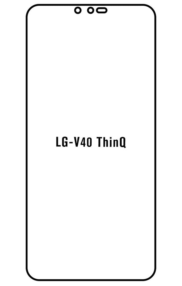 Film hydrogel LG V40 ThinQ - Film écran anti-casse Hydrogel