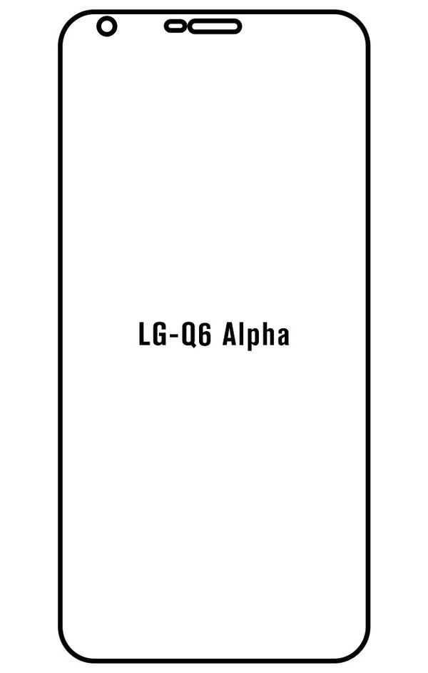 Film hydrogel LG Q6 Alpha - Film écran anti-casse Hydrogel
