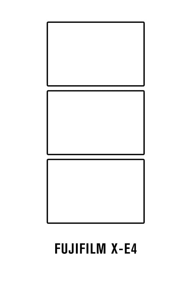 Film hydrogel Fujifilm X-E4 - Film écran anti-casse Hydrogel