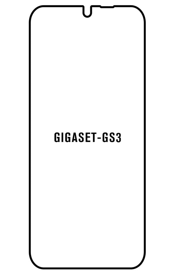 Film hydrogel Gigaset GS3 - Film écran anti-casse Hydrogel