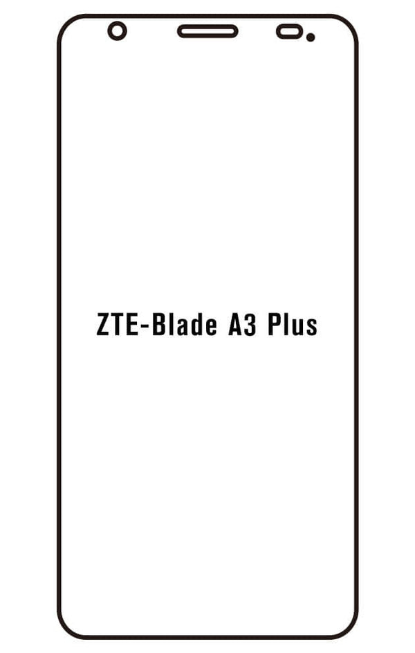 Film hydrogel ZTE Blade A3 Plus - Film écran anti-casse Hydrogel